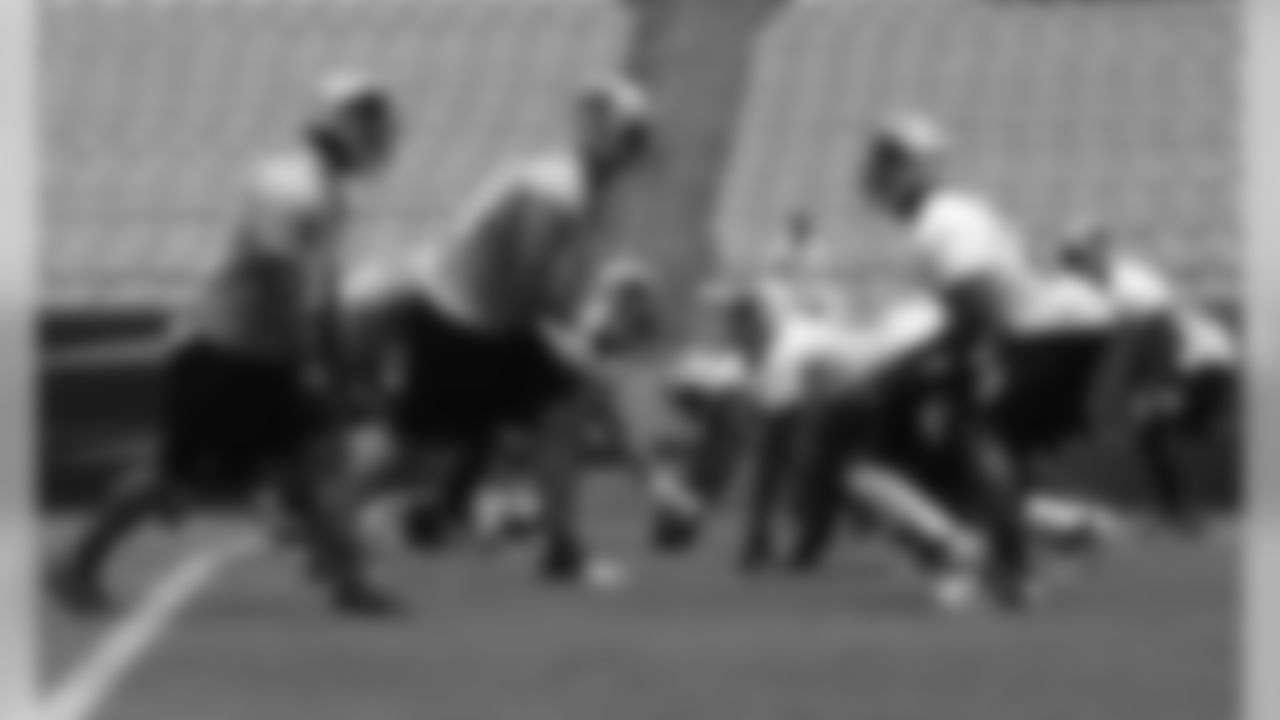 The line of scrimmage