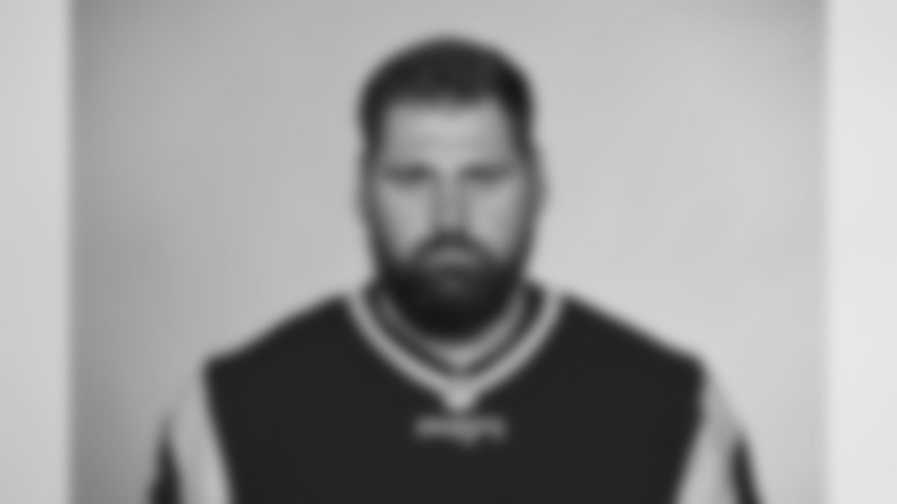 This is a 2016 photo of Sebastian Vollmer of the New England Patriots NFL football team. This image reflects the New England Patriots active roster as of May 25, 2016 when this image was taken. (AP Photo)