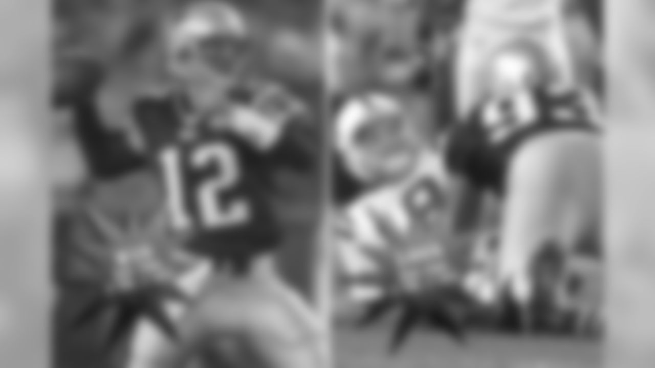 The Patriots defeated the Colts 27-24 in the 2004 regular season opener. Tom Brady threw for 335 yards with three touchdowns and one interception in the win. Manning threw for 256 yards with two touchdowns and one pick. Colts kicker Mike Vanderjagt missed a potential game-tying FG with 0:24 remaining in the 4th quarter.