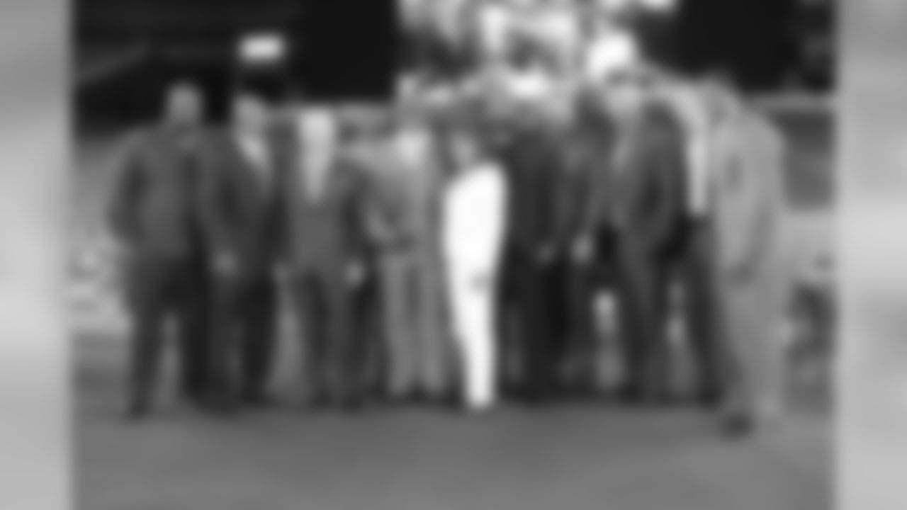A surprise visit turned exciting when the crew at Charlotte Motor Speedway invited the Drive For 5 crew onto the track and to the start line. Former Patriots punter Ken Walter was also on hand to greet the group and chat with Hardy and Jim Murray.