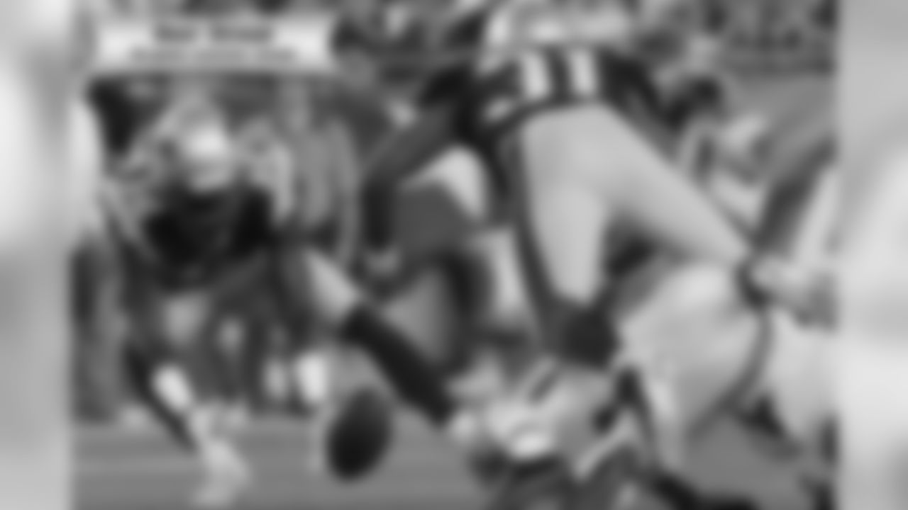 The Patriots defense forced at least one turnover in 36 straight games, the longest active streak in the NFL.
