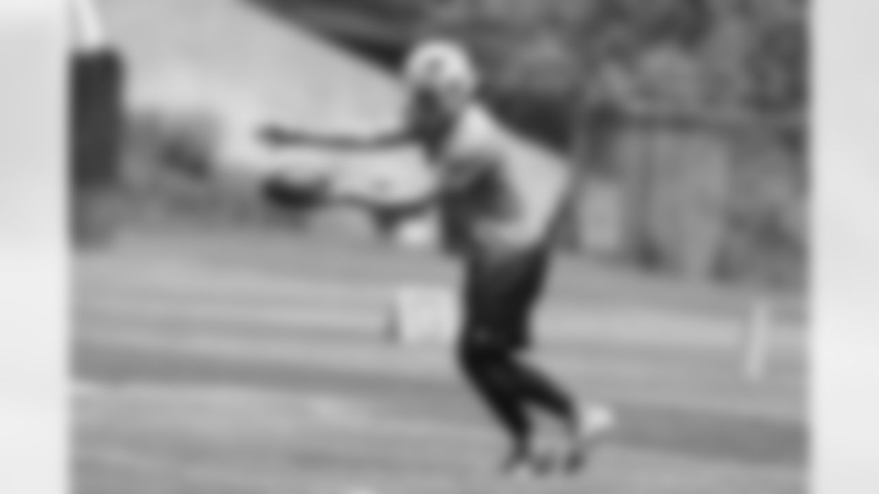 Ryan Allen punts at OTAs