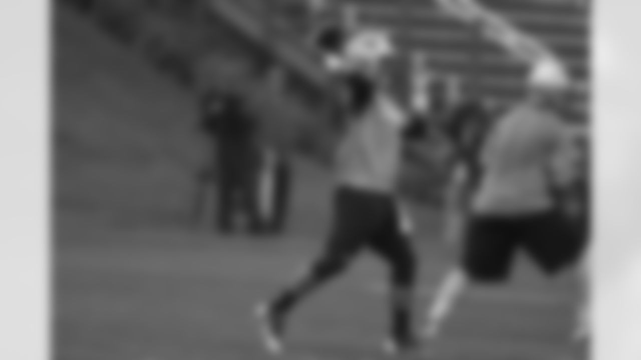 Rookie QB Jimmy Garoppolo throws a pass