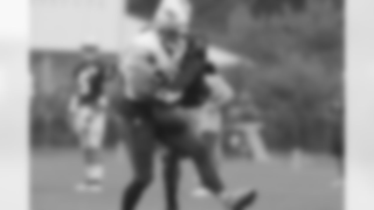 Kyle Arrington knocks the ball free from Danny Amendola