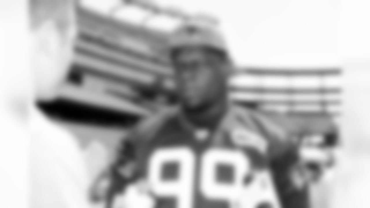 Thursday, May 12, 2016: New England Patriots rookie defensive tackle Vincent Valentine speaks to the media at Gillette Stadium in Foxborough Massachusetts. Eric Canha/CSM (Cal Sport Media via AP Images)