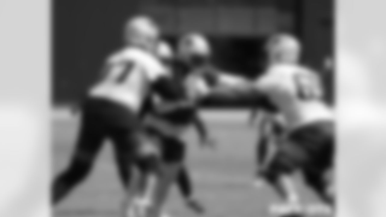 Trent Brown, Anfernee Jennings, Cole Strange