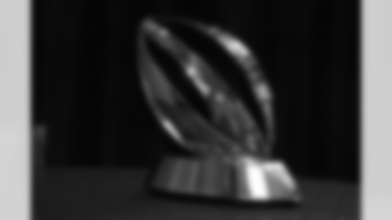 Lamar Hunt Trophy on display