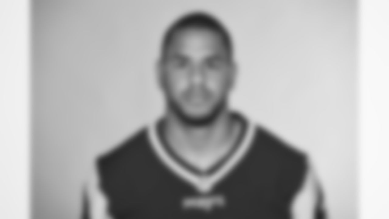 This is a 2016 photo of Kamu Grugier-Hill of the New England Patriots NFL football team. This image reflects the New England Patriots active roster as of May 25, 2016 when this image was taken. (AP Photo)