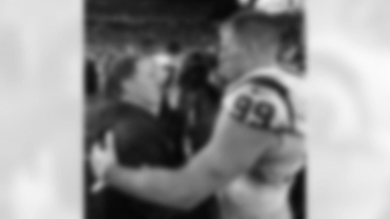 Bill Belichick and Texans J.J. Watt