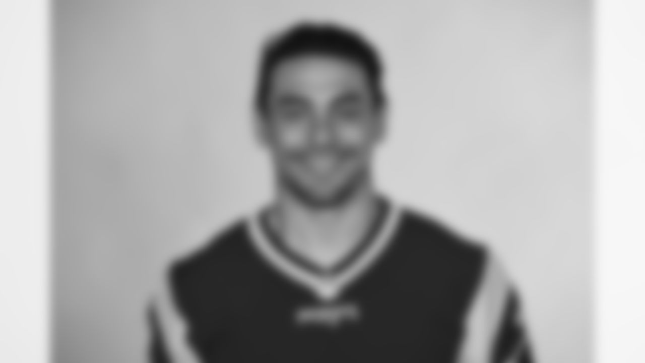 This is a 2016 photo of Tyler Gaffney of the New England Patriots NFL football team. This image reflects the New England Patriots active roster as of May 25, 2016 when this image was taken. (AP Photo)