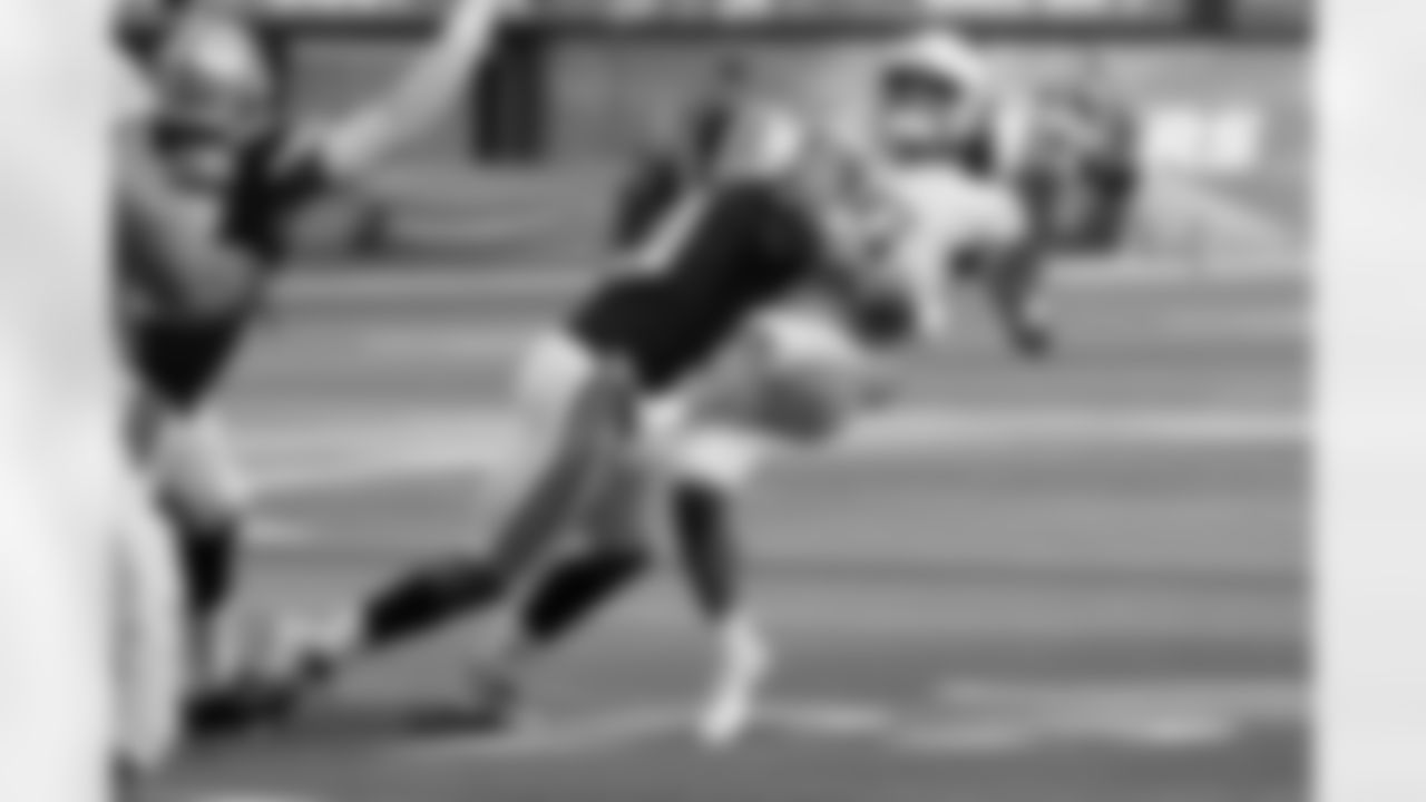 Micah Parsons, LB: The rookie linebacker from Penn State was a popular early mock draft pick of the Patriots before the Cowboys grabbed him 12th overall. Parsons has more than lived up to expectations, playing all over the defense and recording 10 QB hits and 2.5 sacks. Whether it's a pass or a run, Parsons will be a problem that needs to be dealt with on every down.