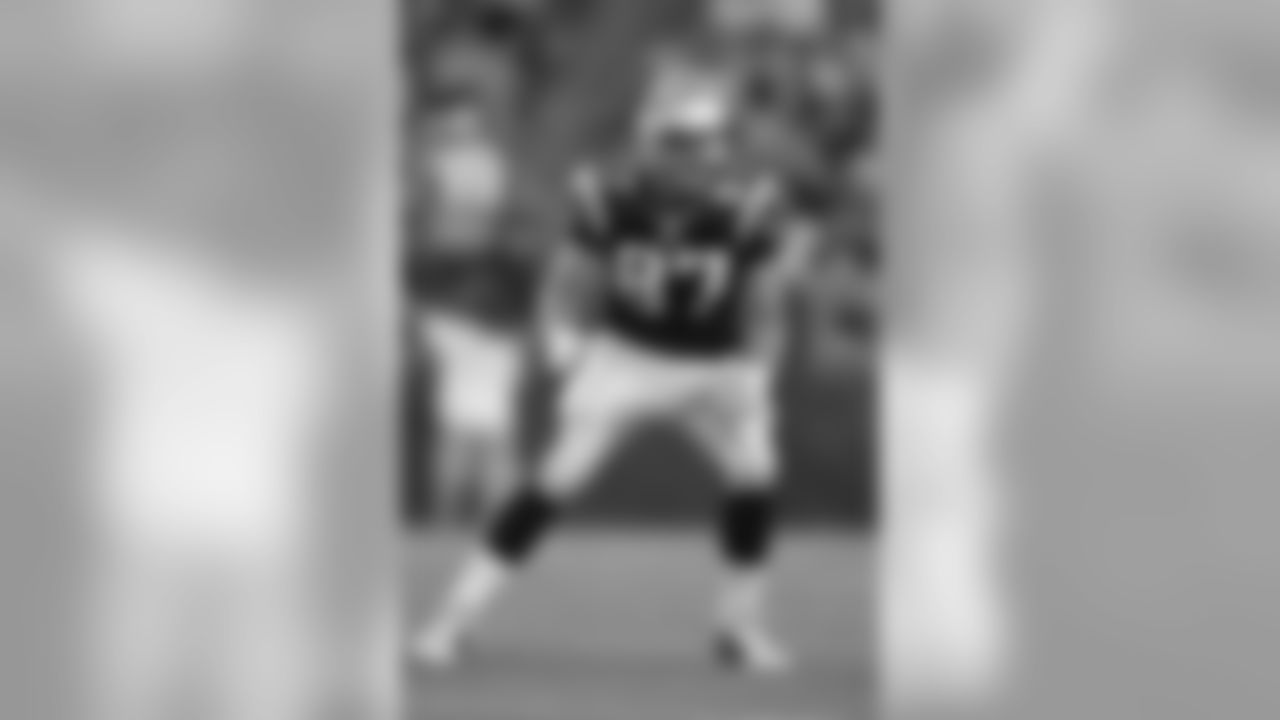 Rob Gronkowski makes his Patriots Preseason debut on August 12,2010 versus the New Orleans Saints.
