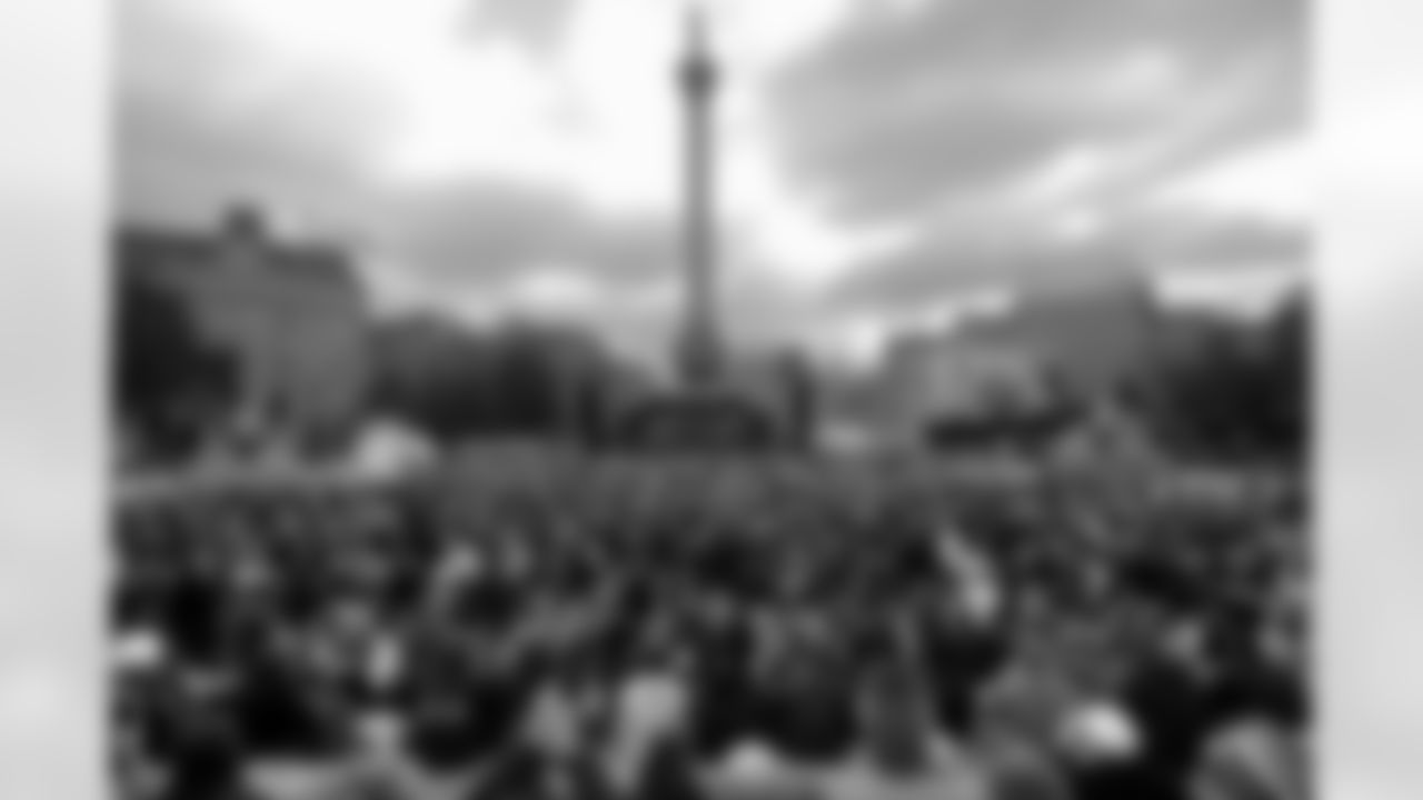 Fan Rally on Trafalgar Square