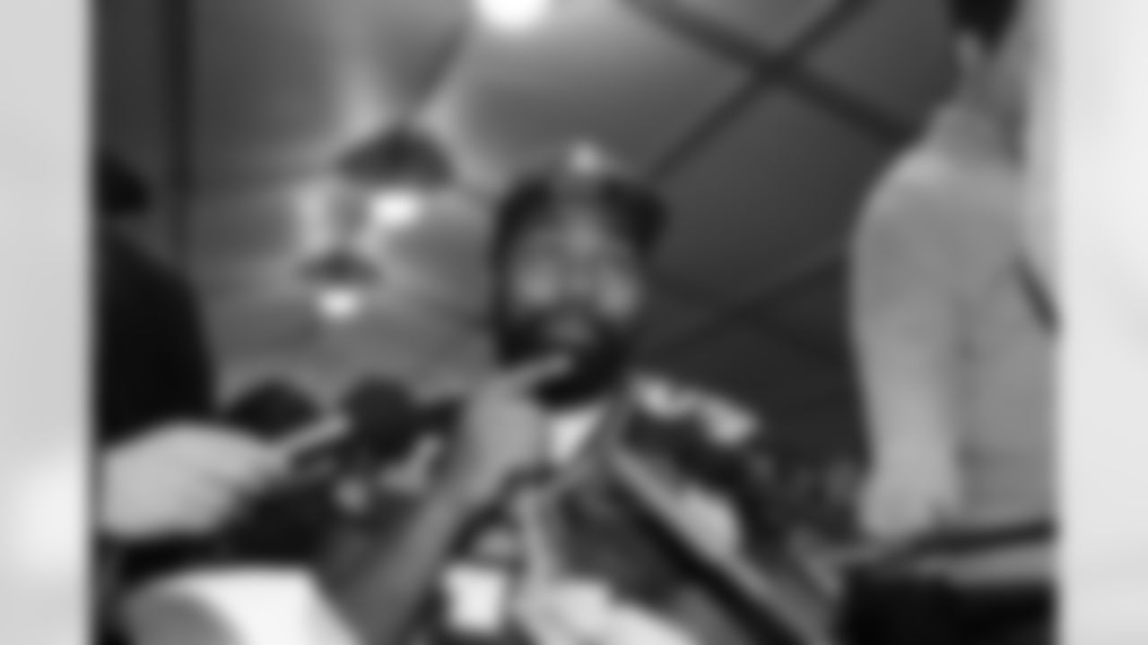 Jerod Mayo faces the media on Thursday