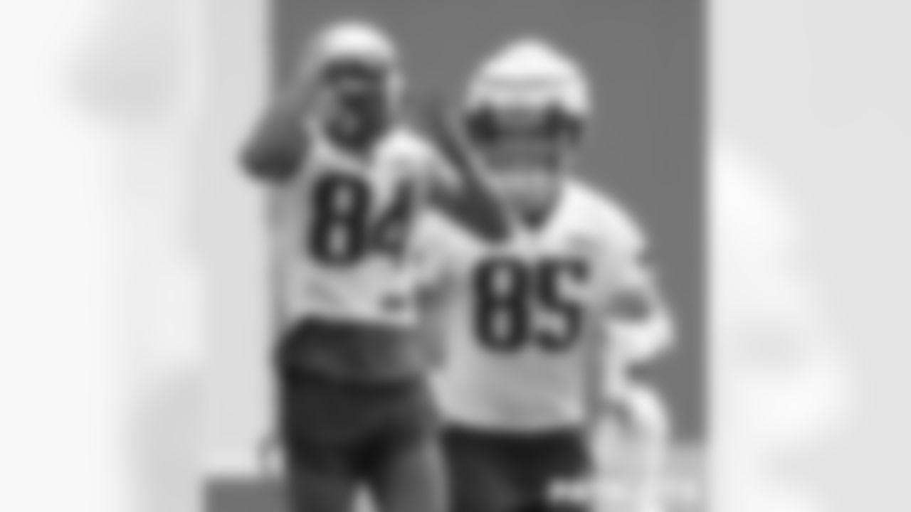 Kendrick Bourne and Hunter Henry