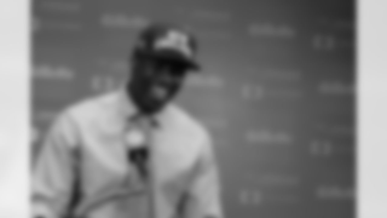 Chandler Jones addresses the media at Gillette Stadium
