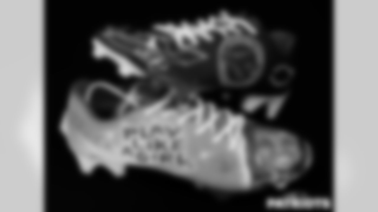 Jonathan Jones - Play Like A Girl. Bid on these cleats >
