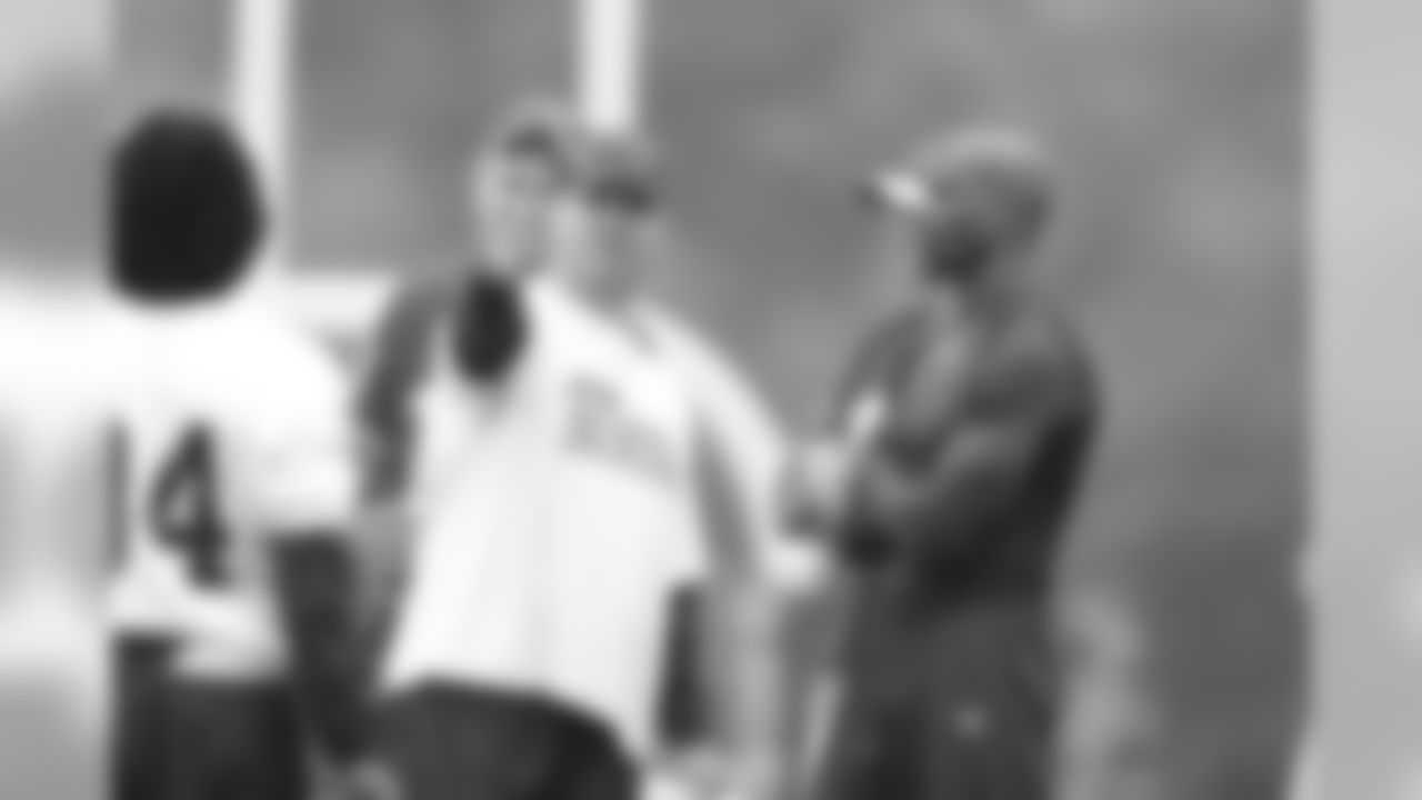 Offensive Coordinator Bill O'Brien at Training Camp