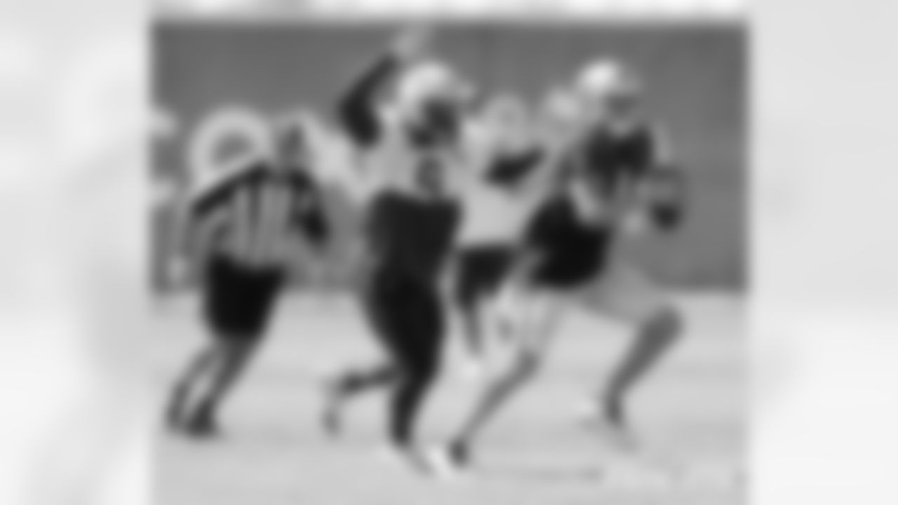 Matthew Judon and Derek Carr