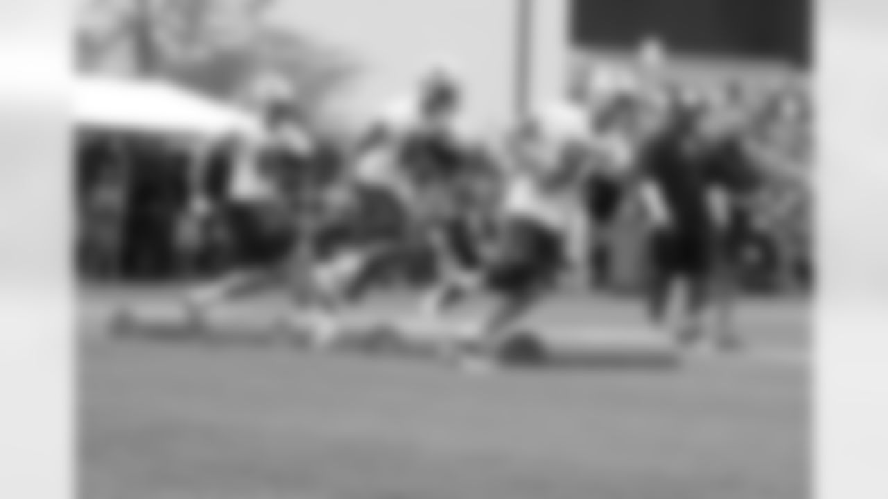 Rob Gronkowski at Training Camp