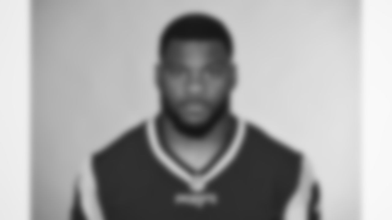 This is a 2016 photo of Elandon Roberts of the New England Patriots NFL football team. This image reflects the New England Patriots active roster as of May 25, 2016 when this image was taken. (AP Photo)