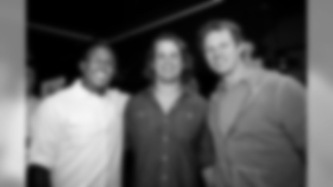Matthew Slater, Jeff Tarpinian and A.J. Edds
