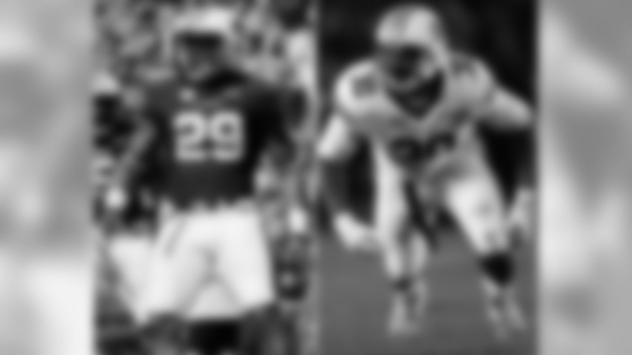 Patriots S Brandon King and Chiefs LB Dee Ford were defensive teammates at Auburn in 2013.