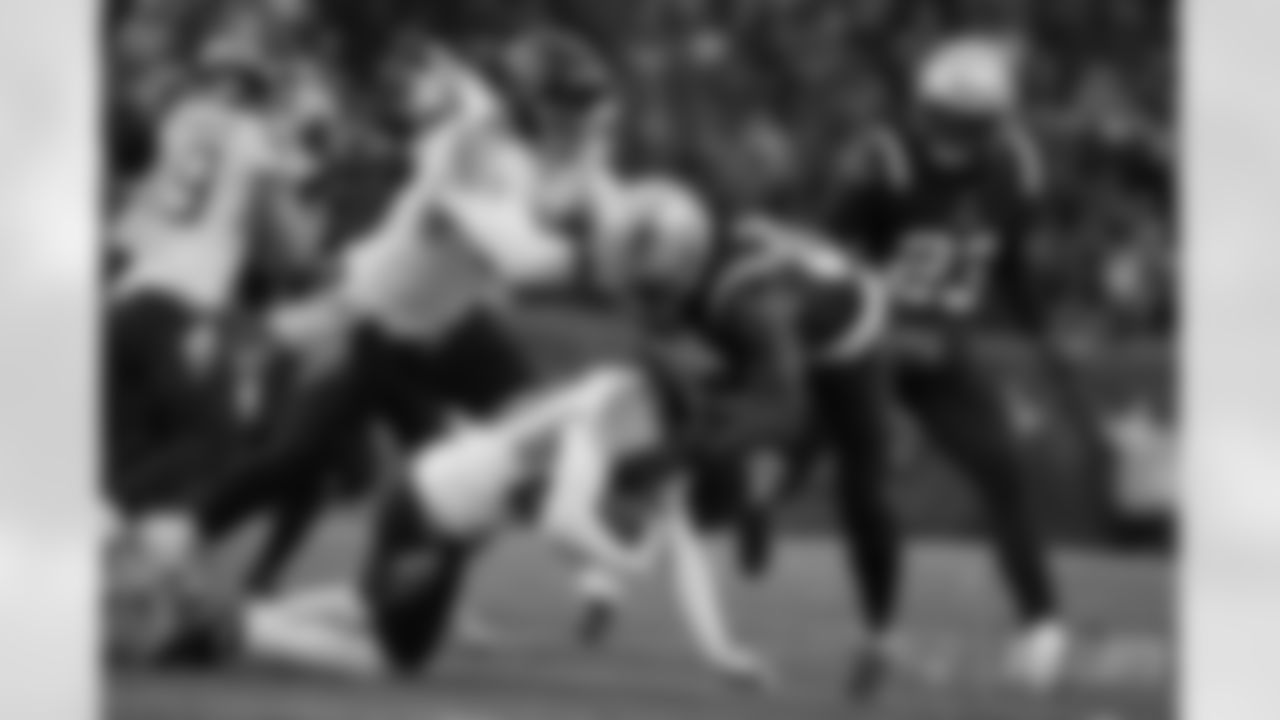 Brandon Bolden makes a tackle on special teams