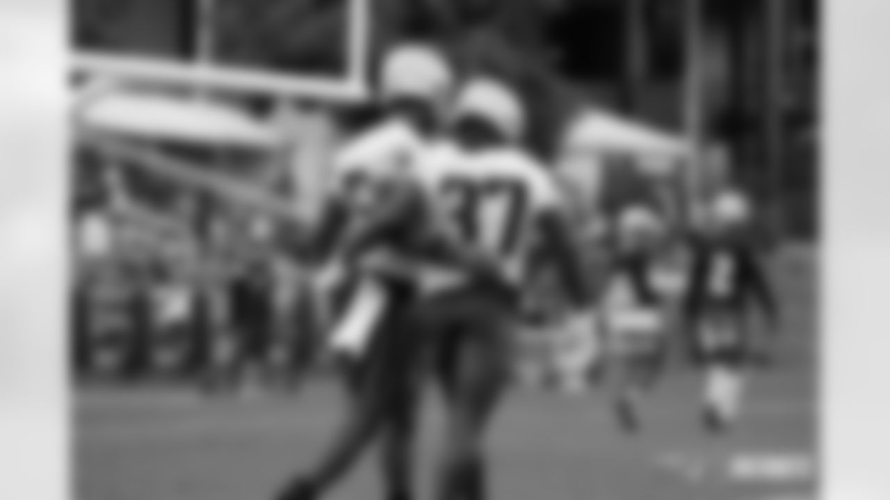 N'Keal Harry and Damien Harris