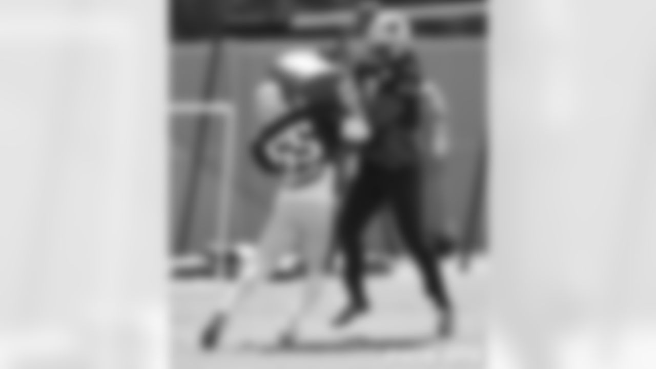 Josh Uche and Matthew Judon