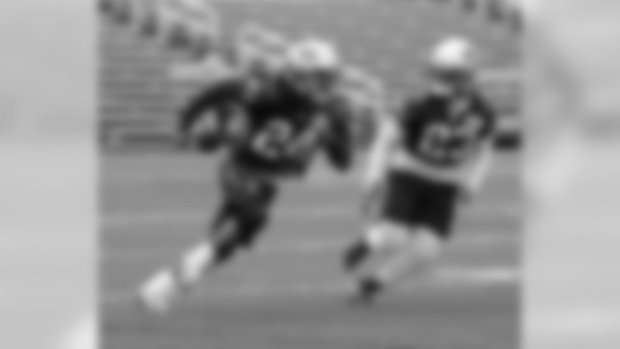 Stephon Gilmore (24) and Patrick Chung (23).