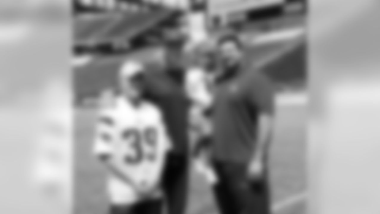 Tom Brady and Joe Andruzzi