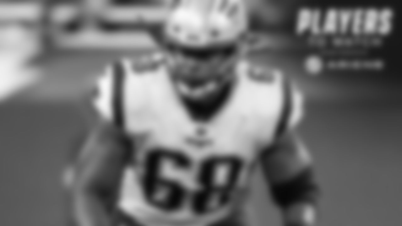 LaAdrian Waddle, T – The veteran backup right tackle was called into duty against the Chiefs due to Marcus Cannon's concussion. Now, with Cannon missing practice this week, Waddle may need to hold down the right side against Khalil Mack, who had a sack and three QB hits against New England as a Raider last fall.