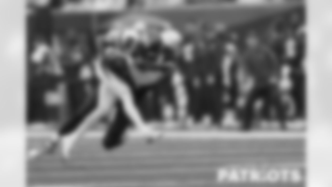 Patriots defensive back Brenden Schooler (41).