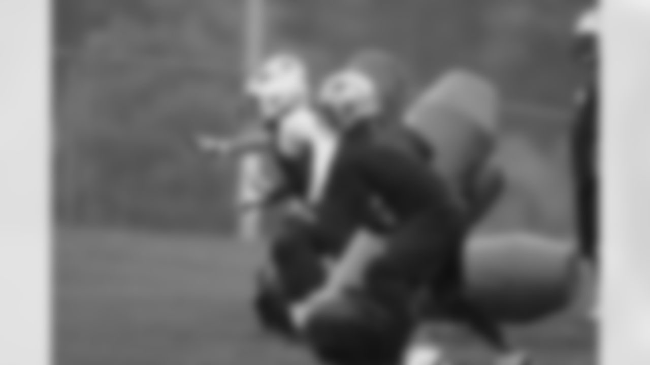 Defensive line running drills