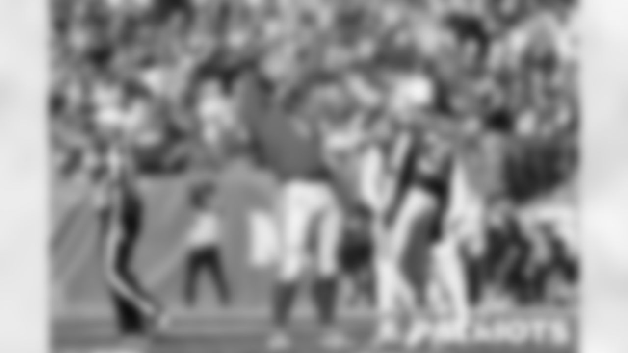 Matthew Judon celebrating after a sack
