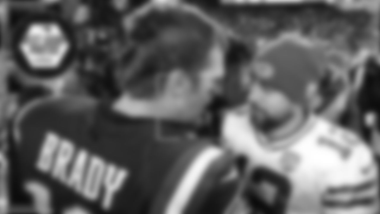 Tom Brady and Aaron Rodgers