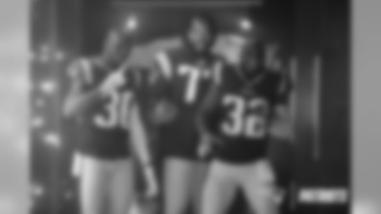 Jason McCourty, Michael Bennett and Devin McCourty