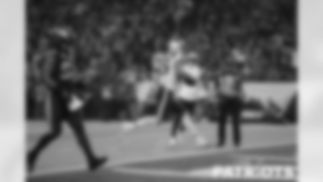 Hunter Henry crosses the endzone for a touchdown
