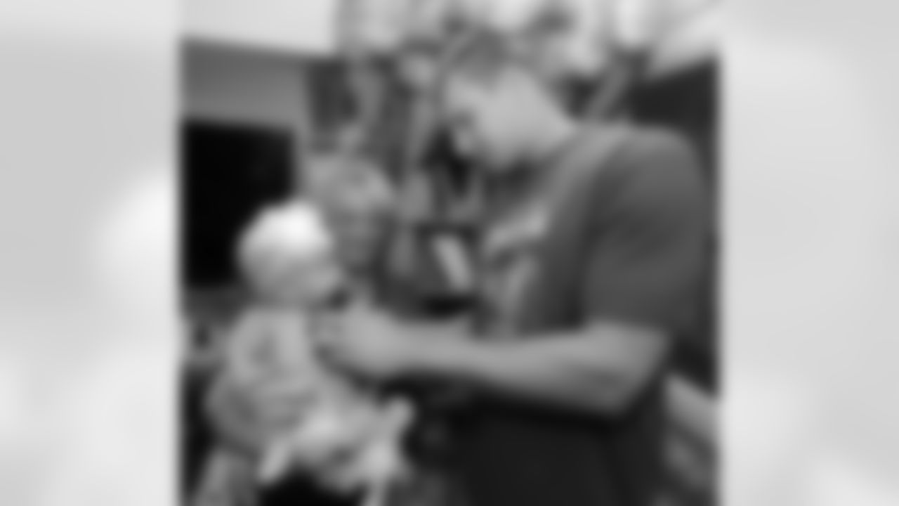 BOSTON, MA - JULY 24: New England Patriot Rob Gronkowski signs Olivia's shirt at Boston Children's Hospital July 24, 2015 in Boston, Massachusetts. (Photo by Darren McCollester/Getty Images for Boston Children's Hospital)