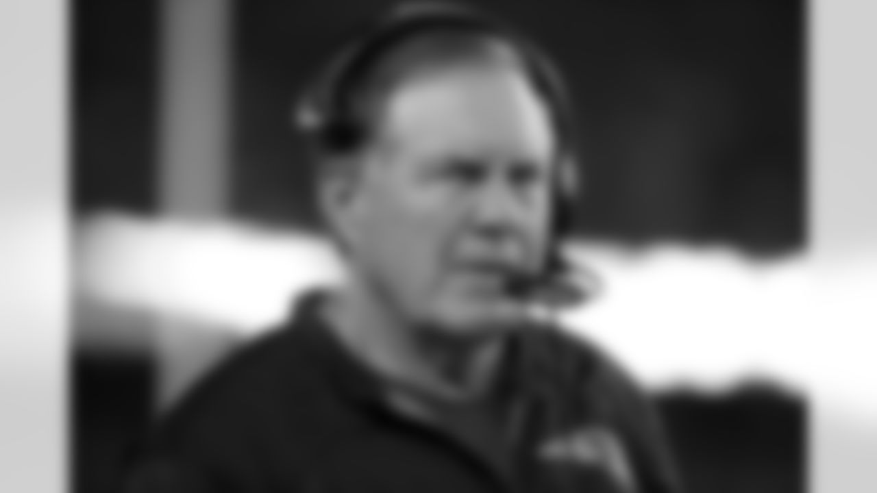 New England Patriots head coach Bill Belichick watches action from the sideline in the first half of an NFL football game against the New York Giants Thursday, Sept. 3, 2015, in Foxborough, Mass. (AP Photo/Winslow Townson)
