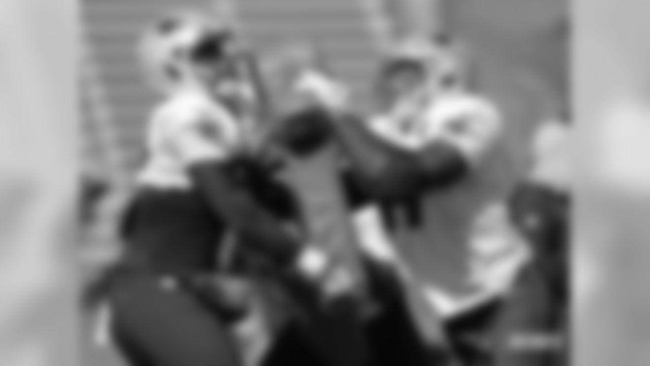 Rob Gronkowski and Stephen Anderson