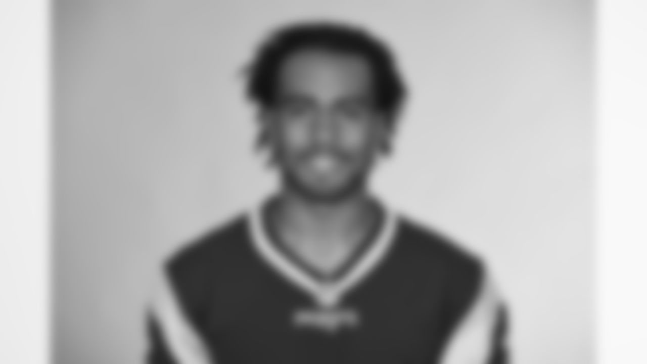 This is a 2016 photo of Aaron Dobson of the New England Patriots NFL football team. This image reflects the New England Patriots active roster as of May 25, 2016 when this image was taken. (AP Photo)