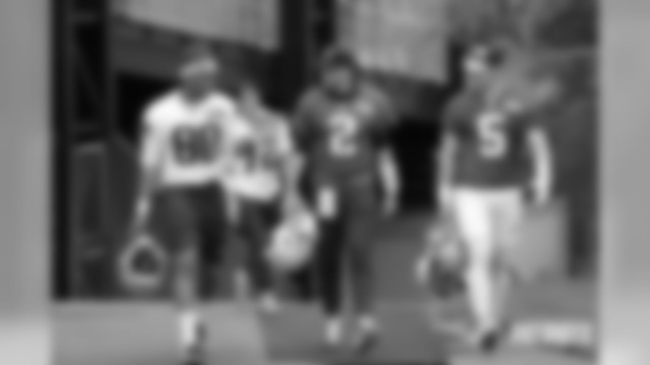 Stephen Anderson (80), Brian Hoyer (2) and Danny Etling (5)