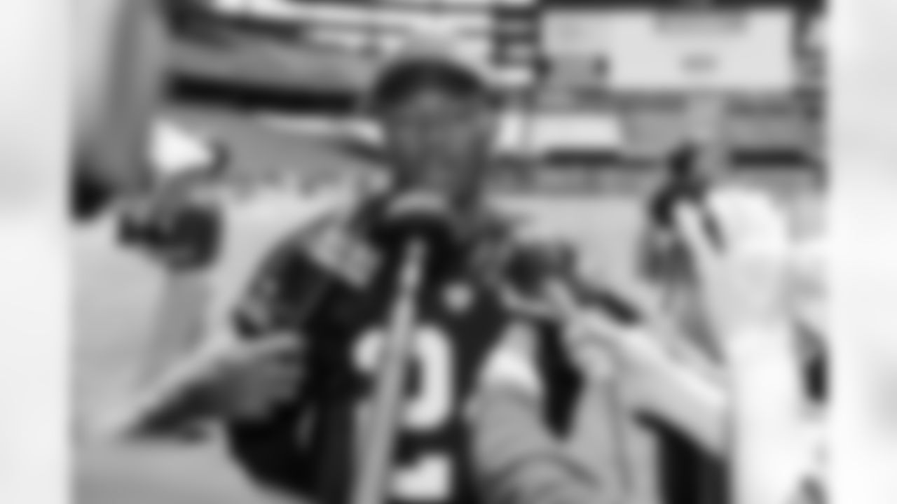 Thursday, May 12, 2016: New England Patriots rookie cornerback Cyrus Jones speaks to the media at Gillette Stadium in Foxborough Massachusetts. Eric Canha/CSM (Cal Sport Media via AP Images)