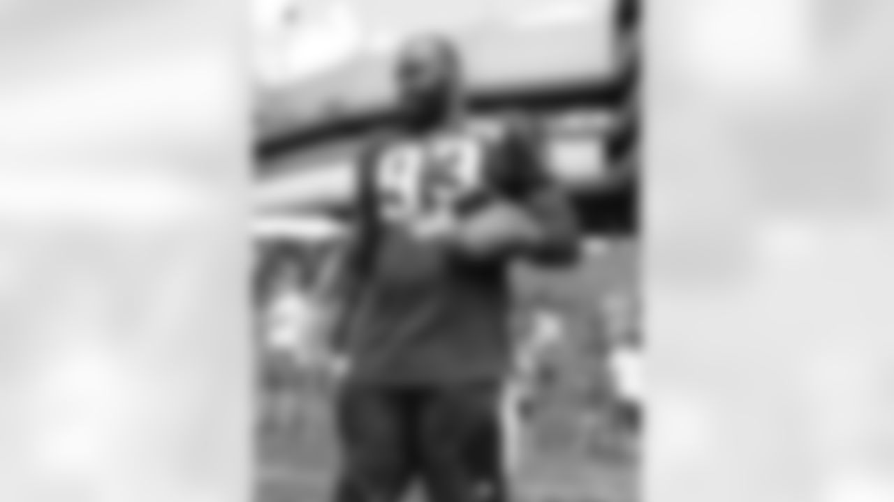 Tommy Kelly at Training Camp