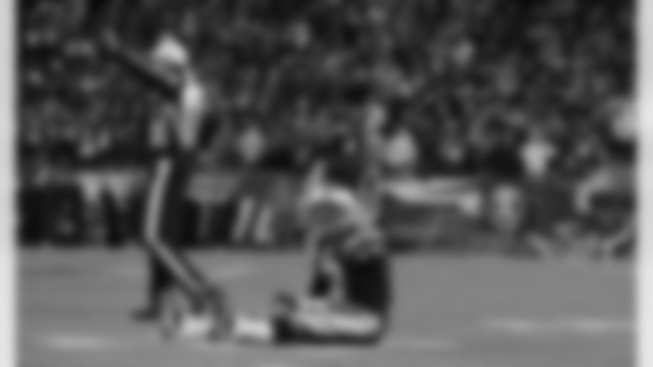 Tom Brady after a play