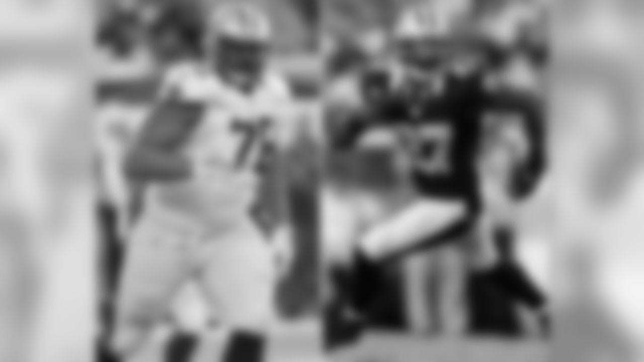 Patriots DT Akiem Hicks and Eagles S Malcom Jenkins were defensive teammates with the New Orleans Saints from 2012-13.