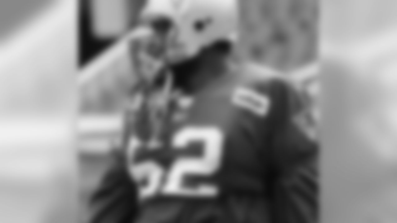 Gerard Warren at practice.
