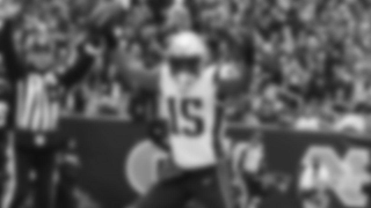 N'Keal Harry, WR: The numbers didn't jump off the stat sheet last week against the Bengals, but the plan to get Harry more involved in the offense was apparent, with two carries and multiple targets. The trend must continue against the Bills as Harry gives them a new twist to throw at a very good Buffalo defense. If Harry makes more strides he could be one of the offense's biggest x-factors for the playoffs.
